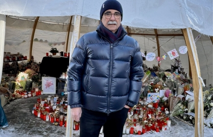 Together with others, Rotarian Yves Duc, President of the RC Crans-Montana, coordinates the Rotary relief efforts